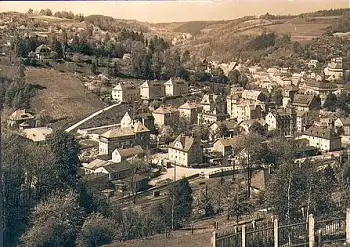 01768 Glashütte mit Bahnhof  *1961 Druckvorlage Hanich1340