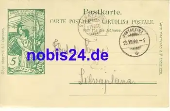 Schweiz Universelle o 1900