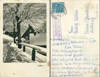 07806 Linda-Köthnitz über Neustadt (Orla) Landpoststempel o 22.12.1955