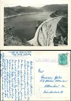 07338 Hohenwarte Talsperre Staumauer o 19.7.1961