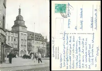 07407 Keilhau über Rudolstadt Landpoststempel auf AK o 11.8.1961