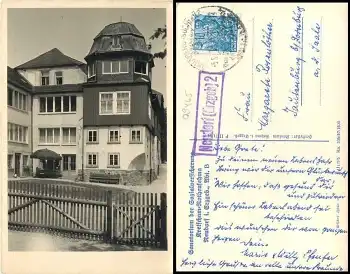 09465 Kretscham-Rothensehma Sanatorium Neudorf (Erzgeb) 2 Landpoststempel o 5.51958