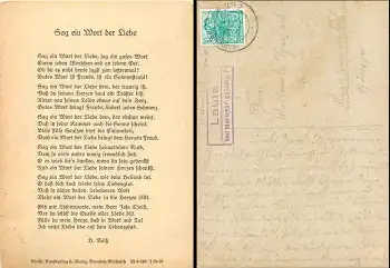 09496 Lauta über Marienberg (Sachs) 1 Landpoststempel o 29.8.1961