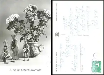 09366 Stollberg 1 9151 Landpoststempel auf AK o 1981