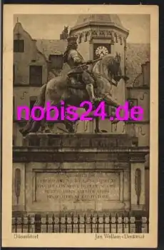 Düsseldorf Jan Wellen Denkmal Uhr  *ca.1920