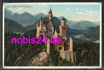 87645 Neuschwanstein Schloss *ca.1950