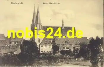 37115 Duderstadt Obere Marktkirche *ca.1920