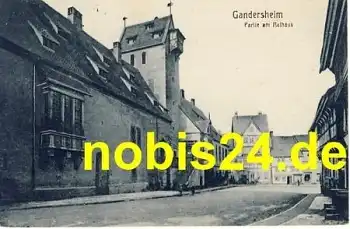 37581 Gandersheim Rathaus o 22.8.1921