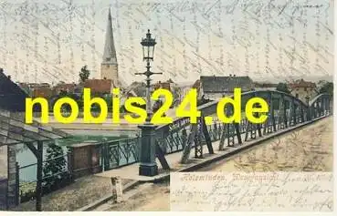 37603 Holzminden Brücke der Weser o 27.10.1903