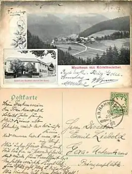 96349 Mauthaus Köttelbachtal o 9.6.1907 Bahnpost