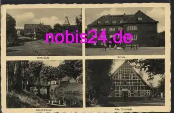 21640 Neuenkirchen Schule Schmiede Brücke o 1952