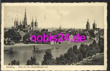 Würzburg von der Luitpoldbrücke o 1936