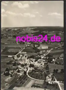 94086 Karpfham  Luftbildaufnahme o ca.1960