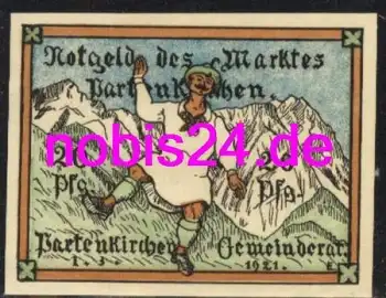 82467 Partenkirchen Notgeld 20 Pfennige um 1920