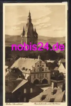 59929 Brilon Propsteikirche Rathaus *ca.1920