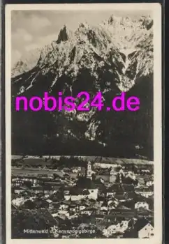 82481 Mittenwald Karwendelgebirge o 21.9.1931