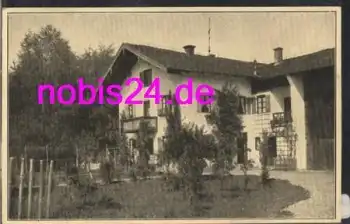 83324 Grassau Gutshof Haus Weiher *ca.1920