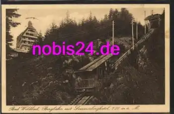 75323 Wildbad Bergbahn Sommerberghotel o 2.9.1931