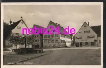 72534 Hayingen Marktplatz o ca.1940
