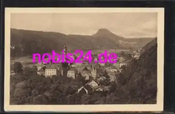 01814 Schandau mit Lilienstein *ca. 1930