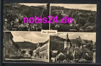 01816 Bad Gottleuba Strasse Kirche *ca.1960