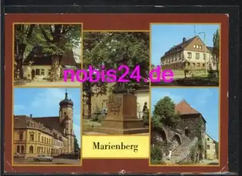 09496 Marienberg Gasthaus Kirche Tor o 23.9.1985