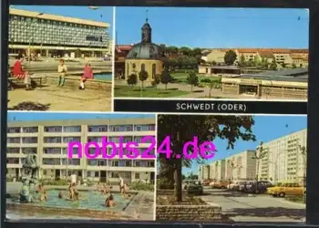 16303 Schwedt Oder Warenhaus Leninallee o 6.6.1980