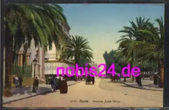 Tunis Avenue Jules Ferry o 22.5.1924