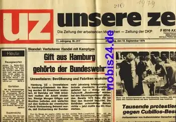 DKP Unsere Zeit Nr.217 1979 Kommunistische Zeitung