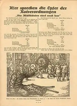 KPD Reichstagswahl vom 31. Juli 1932 Wählt Kommunisten Liste 3