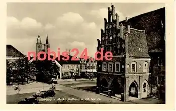 14913 Jüterbog Rathaus Markt St. Nicolai o 30.3.1941