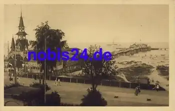 17424 Heringsdorf Seebrücke o 1928