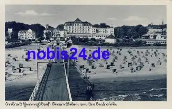 17424 Heringsdorf Seebrücke o 1942