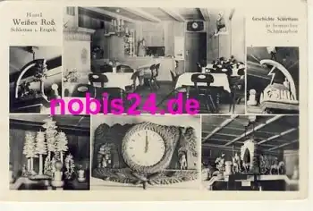 09487 Schlettau Hotel Weißes Roß o 28.10.1959