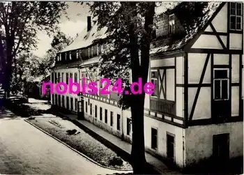 09429 Wolkenstein Warmbad Badehaus o 1965