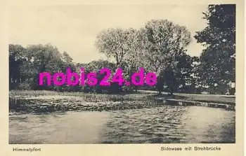 16798 Himmelpfort Sidowsee Strohbrücke  *ca.1930