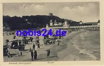 17424 Heringsdorf Strandleben *ca.1921