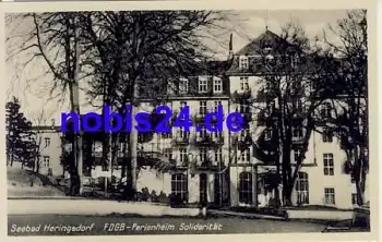 17424 Heringsdorf FDGB Heim Volksolidarität o 1955