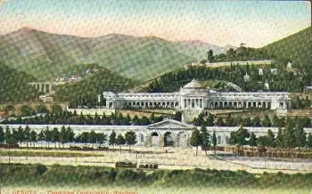 Genova Panorama Camposanto Staglieno * ca. 1910