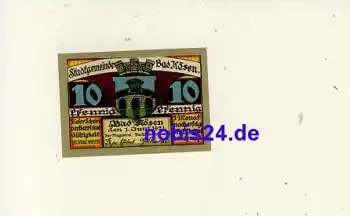 06628 Bad Kösen Notgeld 10 Pfennige 1921