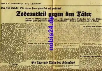 Bochumer Anzeiger 213 Jahrgang 1933