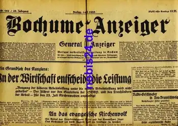 Bochumer Anzeiger 164 Jahrgang 1933