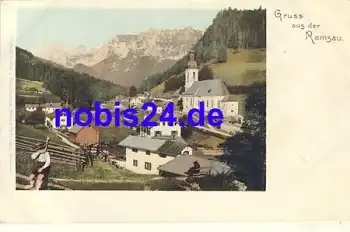 83486 Ramsau Kirche * ca.1900