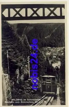 75323 Wildbad Bergbahn *ca.1935