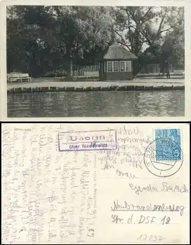 17235 Neustrelitz Landpoststempel Userin o 24.7.1959