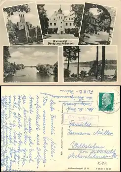 15754 Dolgenbrodt über Königs Wusterhausen Landpoststempel auf AK o 1962