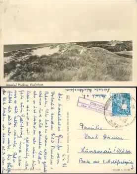 18347 Dändorf über Ribnitz-Damgarten Landpoststempel auf AK Neuhaus Kinderheim o 1956