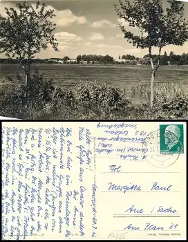17255 Canow über Neustrelitz Landpoststempel auf AK o 21.7.1962 Hanich0597