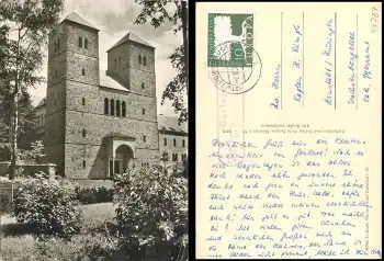 48727 Gerleve üb. Coesleld (Westf.) 21a Landpoststempel auf AK o 2.0.1967