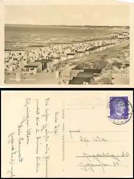 Grumbkow über Pottangow Landpoststempel auf AK Stolpmünde o 7.8.1942